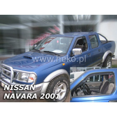 HEKO ofuky oken Nissan Navara Pickup 4dv (2001-2005) přední