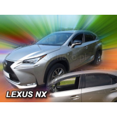 HEKO ofuky oken Lexus NX 5D (2014-) přední + zadní