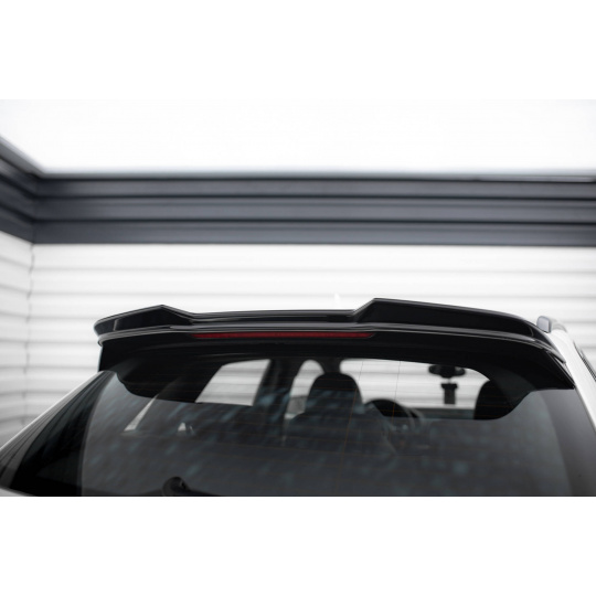 Maxton Design prodloužení spoileru 3d pro Audi A3 8V, černý lesklý plast ABS, S-line Sportback/S-line Hatchback