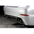 Rieger spoiler pod zadní nárazník pro BMW řada 5 E60 sedan po faceliftu r.v. 08-, plast ABS s povrchovou úpravou Carbon-Look