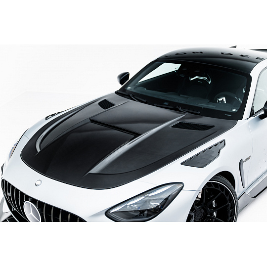 Maxton Design kapota pro Mercedes AMG GT C192 /55, C192 /63, pravý karbon Maxton Design kapota pro Mercedes AMG GT C192 /55, C192 /63, pravý karbon