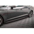 Maxton Design "Street Pro" difuzory pod boční prahy pro Audi S5 F5, plast ABS bez povrchové úpravy, Sportback