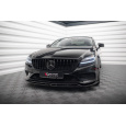 Maxton Design spoiler pod přední nárazník pro Mercedes CLS C 218 Standard, černý lesklý plast ABS, Facelift
