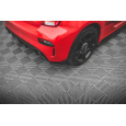 Maxton Design boční difuzory pod zadní nárazník pro Fiat 500/595/695 Abarth Mk1 FL, černý lesklý plast ABS