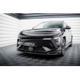 Maxton Design spoiler pod přední nárazník pro Hyundai Kona Mk2 /N-Line, černý lesklý plast ABS