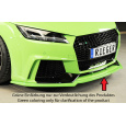 Rieger lipa pod přední nárazník pro Audi TT RS 8J, 8J1-FV, 8S kupé, roadster před faceliftem, 05/16-08/18, plast ABS bez povrchové úpravy