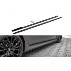 Maxton Design difuzory pod boční prahy pro BMW řada 7 G11 Facelift M-Pack, černý lesklý plast ABS Maxton Design difuzory pod boční prahy pro BMW řada 7 G11 Facelift M-Pack, černý lesklý plast ABS