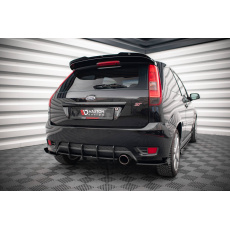 Maxton Design "Street Pro" difuzor zadního nárazníku pro Ford Fiesta ST Mk6, plast ABS bez povrchové úpravy, s černou a červenou linkou Maxton Design "Street Pro" difuzor zadního nárazníku pro Ford Fiesta ST Mk6, plast ABS bez povrchové úpravy, s černou a červenou linkou