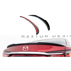 Maxton Design prodloužení spoileru pro Mazda 6 Mk3 FL, černý lesklý plast ABS, Sedan Maxton Design prodloužení spoileru pro Mazda 6 Mk3 FL, černý lesklý plast ABS, Sedan