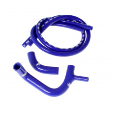 Samco Sport 4-dílná sada silikonových hadic pro vedení chladicí kapaliny pro Mini Clubman 1969 - 1981 1098cc sedan/kombi, barva: modrá