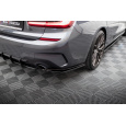 Maxton Design boční difuzory pod zadní nárazník pro BMW řada 3 G20 M-Pack, černý lesklý plast ABS