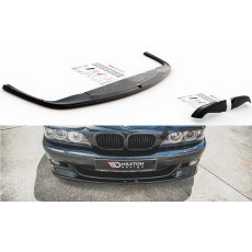 Maxton Design spoiler pod přední nárazník s nástavci nárazníku pro BMW M5 E39, černý lesklý plast ABS