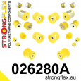 026280A: Strongflex Kompletní sada silentbloků pro zavěšení varianta SPORT