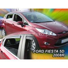 HEKO ofuky oken Ford Fiesta 5dv (2008-2017) přední + zadní