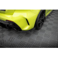 Maxton Design "Street Pro" boční difuzory pod zadní nárazník s křidélky ver.1 pro BMW řada 1 F40, plast ABS bez povrchové úpravy, M-Pack / M135i