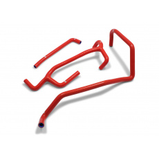 Samco Sport 3-dílná sada silikonových hadic pro vedení k chargecooleru pro Ford Mustang Shelby GT-500 2013 - on "5.8l V8 Supercharged s ""Factory Track Pack""", barva: modrá