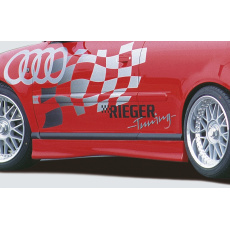 Rieger boční práh mont. strana pravá pro Audi A3 8L 5-dvéř., plast ABS bez povrchové úpravy