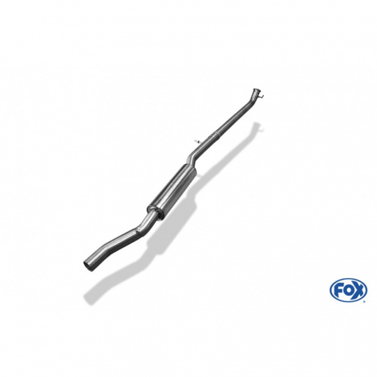 Fox Sportauspuff přední díl s tlumičem pro Mercedes CLA  s motorem 2.0