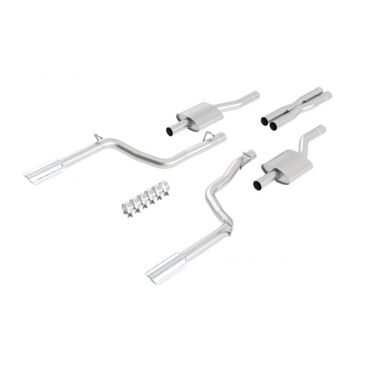 Borla Cat-Back výfukový systém "ATAK" pro Chrysler 300 SRT-8 6,1l V8 s automatickou převodovkou, RWD, 4-dvéř., r.v. 2005-2010