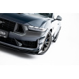 Maxton Design rohové spoilery pod přední nárazník pro Ford Mustang Mk7 Dark Horse, plast ABS bez povrchové úpravy