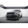 Maxton Design spoiler pod přední nárazník pro Dodge Durango Mk3 Facelift, černý lesklý plast ABS