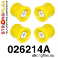 026214A: Strongflex Sada silentbloků zadního nosníku varianta SPORT