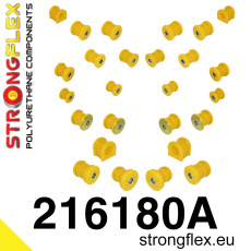 216180A: Strongflex Sada silentbloků zavěšení varianta SPORT 216180A: Strongflex Sada silentbloků zavěšení varianta SPORT