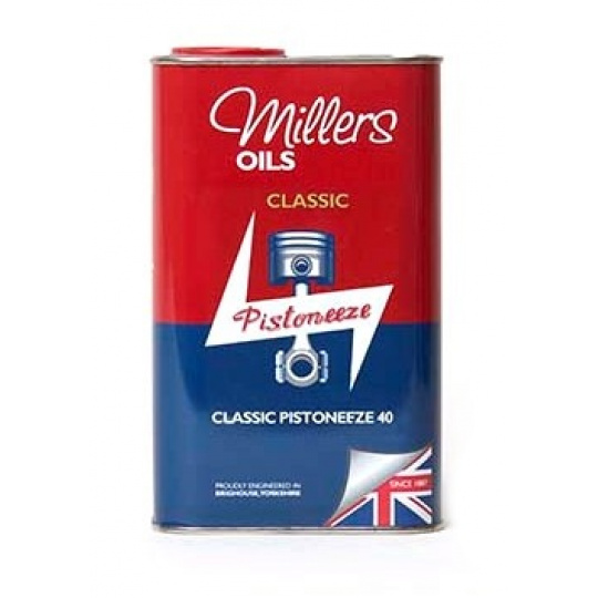 Motorový olej Millers Oils Classic Pistoneeze 40, 1L