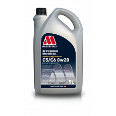 Plně syntetický olej Millers Oils XF Premium C5 / C6 0w20, 5L