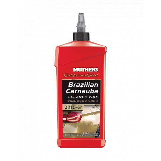 Mothers California Gold Brazilian Carnauba Cleaner Wax - tekutý čistící vosk s obsahem karnauby, 473 ml Mothers California Gold Brazilian Carnauba Cleaner Wax - tekutý čistící vosk s obsahem karnauby, 473 ml