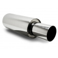 Sportovní nerezový výfuk (tlumič) univerzální - koncovka 102mm