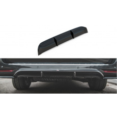 Maxton Design vložka zadního nárazníku pro Mercedes třída V W447F, černý lesklý plast ABS, AMG-Line Maxton Design vložka zadního nárazníku pro Mercedes třída V W447F, černý lesklý plast ABS, AMG-Line
