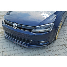 Maxton Design spoiler pod přední nárazník ver.2 pro Volkswagen Jetta Mk6, Carbon-Look