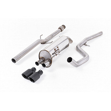 Milltek Sport výfukový systém cat-back bez rezonátoru (hlasitější) pro Peugeot 208 GTi 1.6 2012-2019, typ koncovek: GT-80 černá Milltek Sport výfukový systém cat-back bez rezonátoru (hlasitější) pro Peugeot 208 GTi 1.6 2012-2019, typ koncovek: GT-80 černá