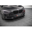 Maxton Design spoiler pod přední nárazník pro BMW řada 1 F20, černý lesklý plast ABS