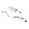 Milltek Sport výfukový systém DPF-Back s rezonátorem (tišší) pro Volkswagen Transporter \ Caravelle T6 SWB 150/180/204PS 2.0l BiTDI 2WD a 4MOTION 2015-2024, dvojitá oválná koncovka, typ koncovek: skrytá