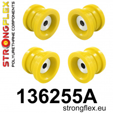 136255A: Strongflex Sada silentbloků předního nosníku varianta SPORT 136255A: Strongflex Sada silentbloků předního nosníku varianta SPORT