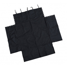 JOM ochranný potah do kufru nylonový - černý, 100 x 73 cm