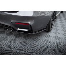 Maxton Design boční difuzory pod zadní nárazník ver.1 pro BMW M3 F80, černý lesklý plast ABS