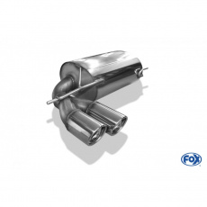Fox Sportauspuff koncový tlumič výfuku s koncovkou 2x90 Typ 17 pro Audi S3 8P 2006- s motorem 2.0, 3dvéř.