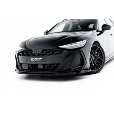 Maxton Design spoiler pod přední nárazník pro Audi A6 C9, černý lesklý plast ABS, Avant S-Line / Sedan S-Line