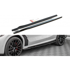 Maxton Design difuzory pod boční prahy pro BMW X6 G06 /M-Pack, černý lesklý plast ABS Maxton Design difuzory pod boční prahy pro BMW X6 G06 /M-Pack, černý lesklý plast ABS