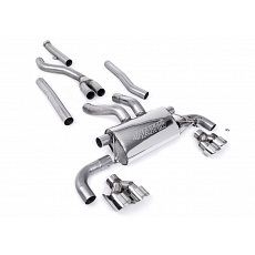 Milltek Sport výfukový systém cat-back náhrada OPF/GPF pro BMW řada 3 G20/G21 M340i XDrive Sedan/Touring (s OPF/GPF) 2019-2024, GT-100 dvojité leštěné koncovky, OE výfuk musí být rozřezán Milltek Sport výfukový systém cat-back náhrada OPF/GPF pro BMW řada 3 G20/G21 M340i XDrive Sedan/Touring (s OPF/GPF) 2019-2024, GT-100 dvojité leštěné koncovky, OE výfuk musí být rozřezán