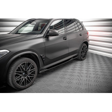 Maxton Design difuzory pod boční prahy pro BMW X5 M G05, černý lesklý plast ABS Maxton Design difuzory pod boční prahy pro BMW X5 M G05, černý lesklý plast ABS