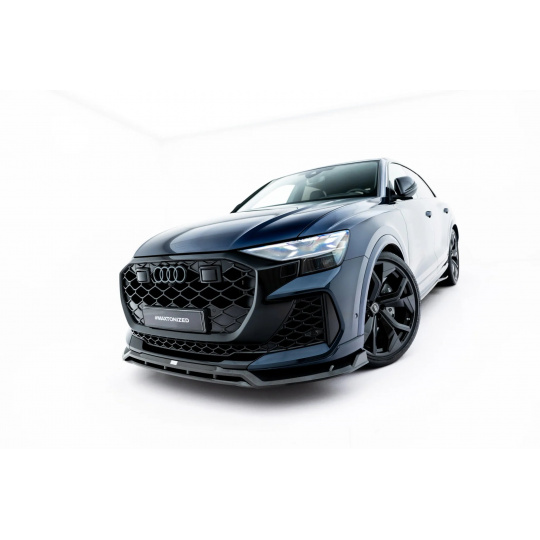 Maxton Design spoiler pod přední nárazník pro Audi RSQ8 Mk1 Facelift, materiál pravý karbon