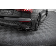 Maxton Design boční difuzory pod zadní nárazník ver.1 pro Audi RS3 8Y, černý lesklý plast ABS, Sportback