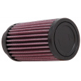 K&N univerzální kulatý filtr se vstupem 48 mm a výškou 127 mm, gumový vrchlík