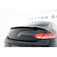 Maxton Design prodloužení spoileru pro Mercedes třída C W205/AMG-Line, černý lesklý plast ABS