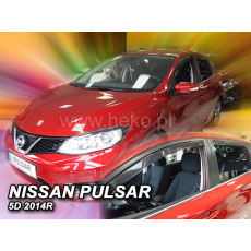 HEKO ofuky oken Nissan Pulsar 5dv (Od 2014) přední + zadní
