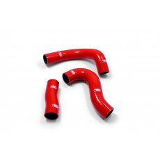 Samco Sport 3-dílná sada silikonových hadic pro vedení tlakového vzduchu pro Mitsubishi L200 2001 - 2006 Warrior 2.5 Turbo Diesel, barva: modrá